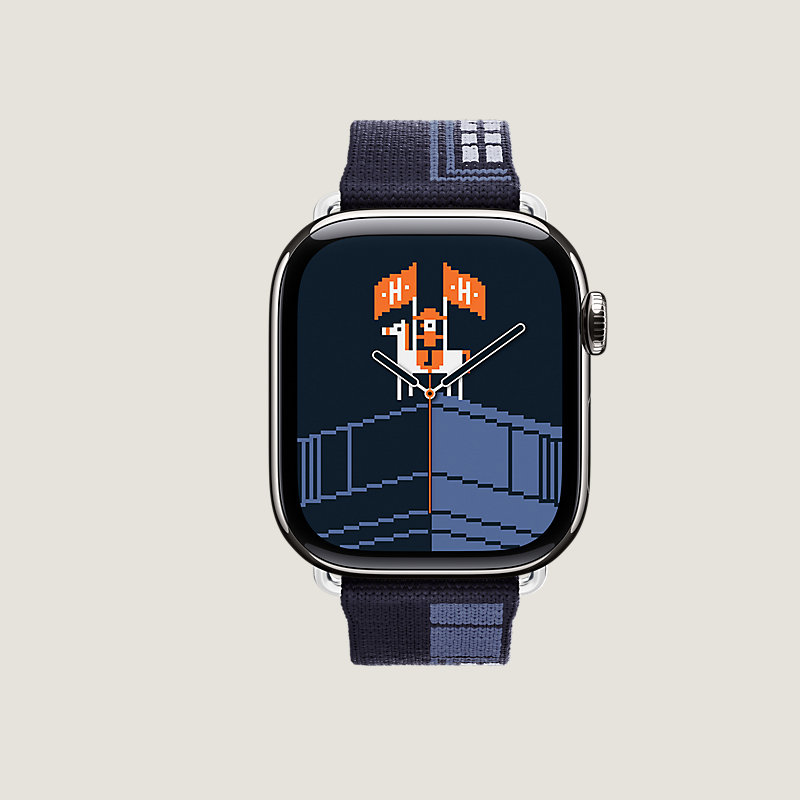 Series 11 case & Band Apple Watch Hermès Single Tour 46 mm